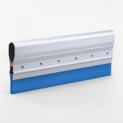 Aluminum squeegee for plastisol paints (80 Shore)