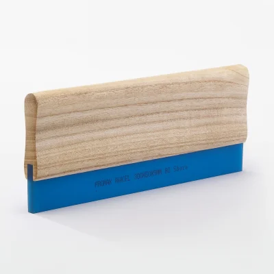 Wooden squeegee for plastisol paints (80 Shore)