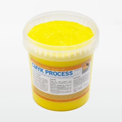 Plastisol ink for printing CMYK [yellow]