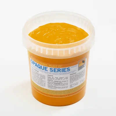 Plastisol opaque paint [medium yellow]