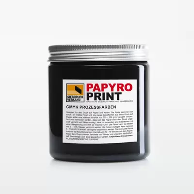 CMYK paper and cardboard ink [black]