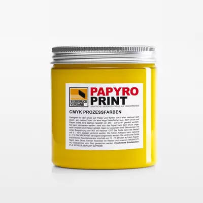 CMYK paper and cardboard paint [yellow]