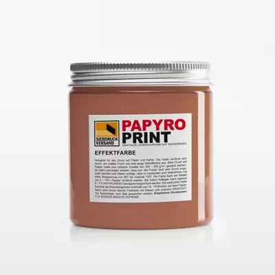 Special paint for paper and cardboard [copper]