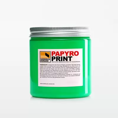 Paper and cardboard paint [neon green]