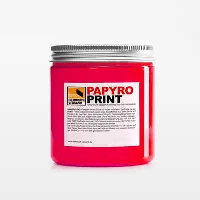 Paper and cardboard paint [neon red]