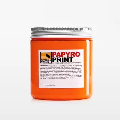 Paper and cardboard paint [neon orange]