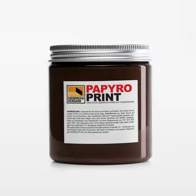 Paper and cardboard paint [dark brown]