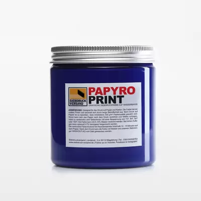 Paper and cardboard paint [medium blue]