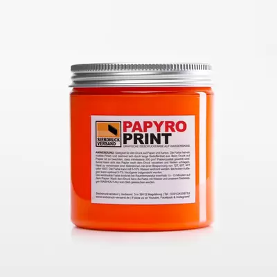 Paper and cardboard paint [orange]