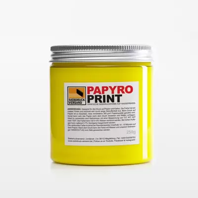 Paper and cardboard paint [light yellow]