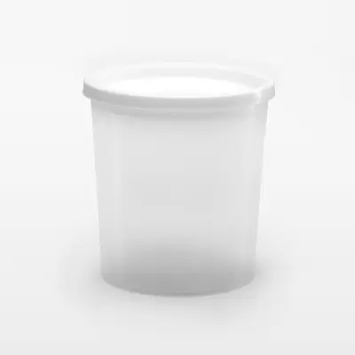 Cup with lid for mixing paint 350ml